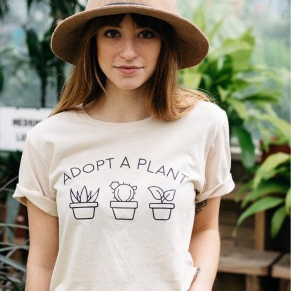 Adopt A Plant Tee - Picture 1 of 5